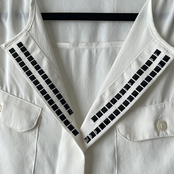 Allen B Button Up Blouse - Picture 3 of 3